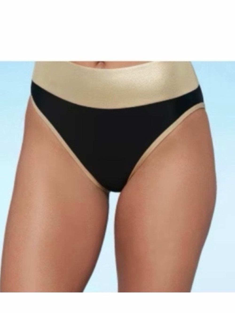 Sports Illustrated High Waisted Swim‎ Bottoms NWT